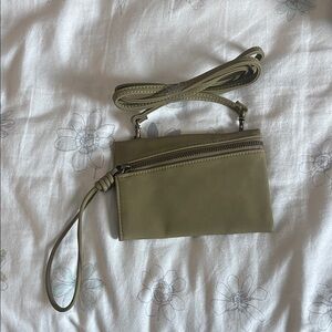 Universal Thread Olive Wristlet Clutch